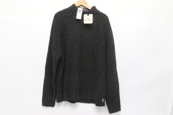 Quiksilver Edition Men's Knit Sweater Black XL New With Tags