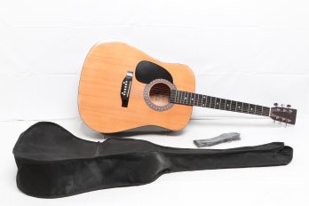 Burswood Esteban Acoustic Guitar With Case