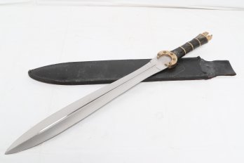 Celtic Combat Sword With Scabbard