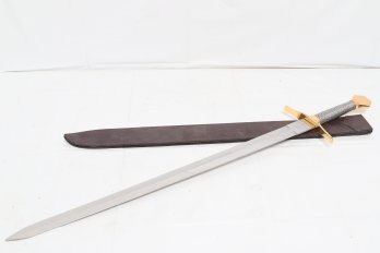 Viking Medieval Knight Warrior's Arming Replica Sword With Scabbard