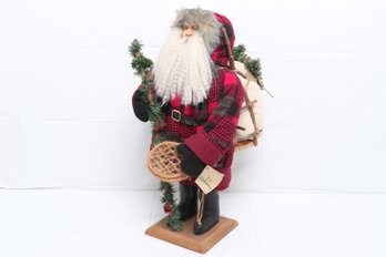 24' Large  T.j. Collection Collectible Santa Claus Figure