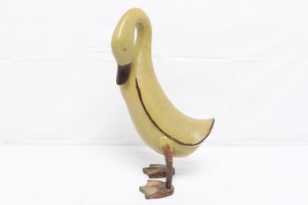 14' Tall Decorative Wooden Duck Statue