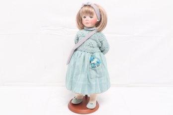 Collectible Designer Porcelain Doll - Great Detail