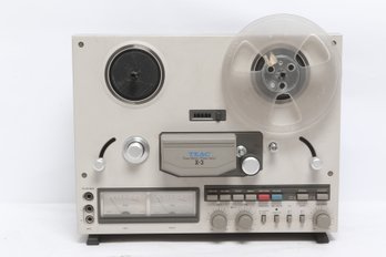 TEAC X-3 Reel To Reel Tape Deck 3 Motor 3 Head Powers On