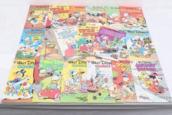 Group Of Disney Comic Books