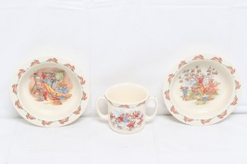 Royal Doulton Bunnykins Children Dinnerware Set