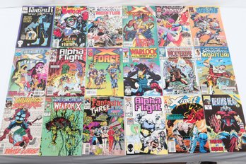 Group Of Mixed Marvel Comics