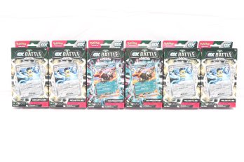 Group Of 6 Pokemon TCG Ex Battle Decks Melmetal Ex  , Houndoom Ex - New Factory Sealed