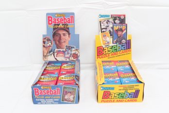 1988 And 1989 Donruss  Baseball Wax Boxes