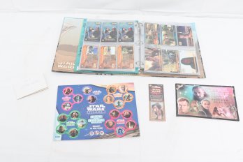 Group Of Vintage Star Wars Trading Cards