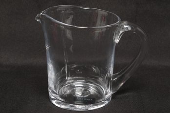 Simon Pearce Hand Blown Glass Pitcher Small Clear Creamer Jug