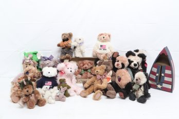 Large Collection Of Various Collectible Teddy Bears