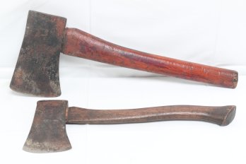 Two Vintage Collectible Axes