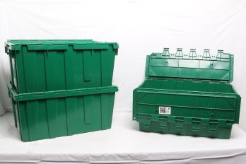 Three UBMOVE Heavy Duty Storage Crates