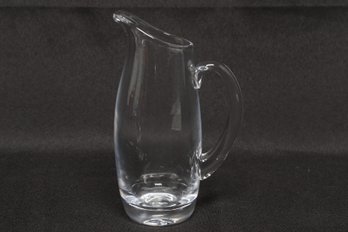 Simon Pearce Small Hand Blown Glass Pitcher Clear Pitcher