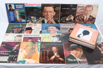Collection Of Sinatra Vinyl Records