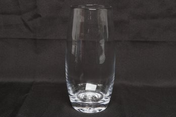 Simon Pearce Addison Glass Vase 7 Inch Hand Blown Clear Vase Made In USA