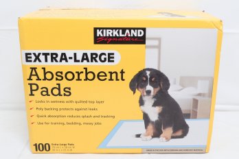 Kirkland Signature Extra Large Absorbent Pet Dog Pee Pads 100ct