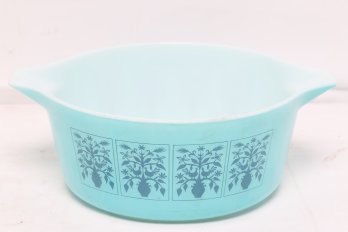 Vintage Pyrex Saxony Tree Of Life Casserole Dish