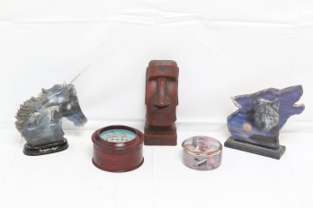 Group Of Decorative Items