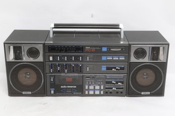 Yamaha PC-8 Natural Sound Stereo Component System Boombox Cassette Radio