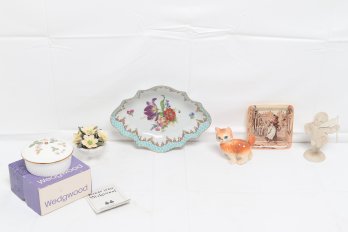 Group Of Quality Porcelain - Wedgwood, Staffordshire Etc