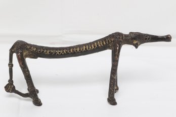 Vintage Bronze Animal Sculpture