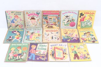 Group Of Vintage Little Golden Books