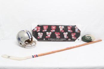 Group Of Sports Memorabilia