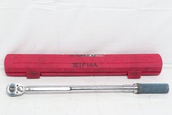 Snap On Tools 1/2' Drive 200lb Torque Wrench With Box