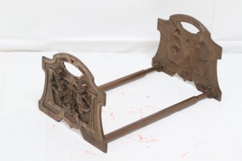 Antique Art Nouveau Bronze Adjustable Book Holder