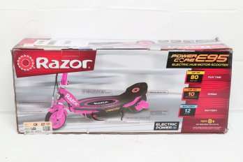 Razor Power Core E95 Electric Scooter In Pink - New In Box