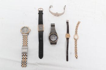 Group Of Vintage Seiko And Citizen And Pulsar Wrist Watches