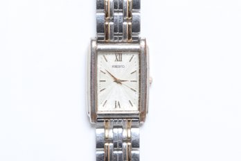 Seiko Metal Wrist Watch - Working
