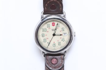 Victorinox Swiss Army 24- Hour Military - Style Men's Wrist Watch With A White  Dial  - Working
