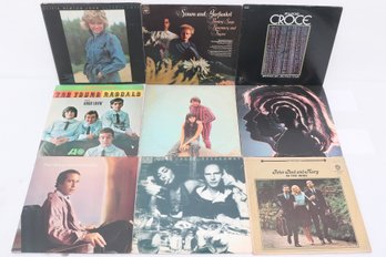 Group Of Vintage Vinal Records