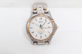 Seiko Le Grand Sport Two-tone Men's Wrist Watch  Gold/sS - Working