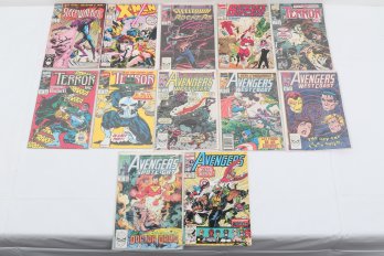 Group Of Vintage Marvel Comic Books Including Some # 1 Avengers, X-man Etc