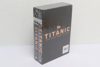 NEW Titanic The Ship Magnificent 2 Vols Design Construction Interior Fitting Out Slipcased Shrink Wrapped