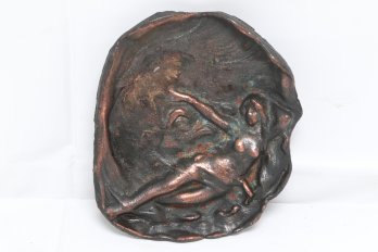 Vintage/antique Art Nouveau Copper Dish