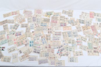 Collection Of Vintage US Mint Post Stamps - $ 100.00 Face Value