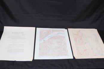Two Antique US Maps