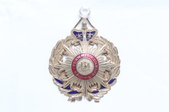 Large Vintage Masonic Knights Templar Order Of The Phoenix Pendant