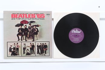 Beatles 65' Album St-2228 Capital Records Purple Label