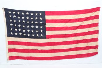 3' X 5' Vintage/antique 48 Stars American Flag