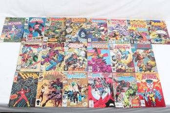 Group Of Mixed Marvel Comics