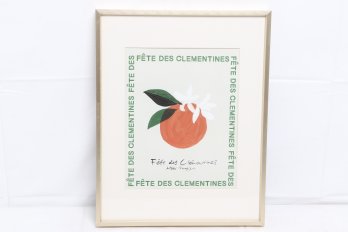 Milou Neelen 'fete Des  Clementines ' Print