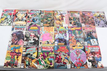 Group Of Mixed Marvel Comics