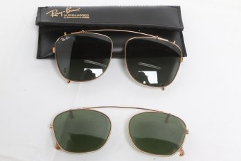 Two Clip On Vintage Rey-ben Glasses