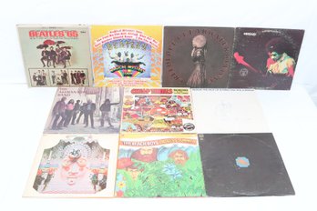 Collection Of Vinyl Record Beatles. Hendrix Etc